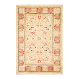 Classic One-of-a-Kind 4' 3" X 6' 0" Hand Knotted Area Rug