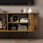 Meuble de rangement pour téléviseur et centres de divertissement, console de maison moderne en MDF de 47 pouces