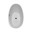 Dorrit 60" x 32" Freestanding Soaking Acrylic Bathtub-563810728