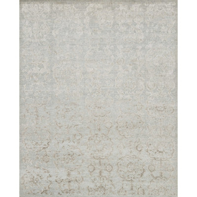 Cyrus Viscose Floral Indoor Rug