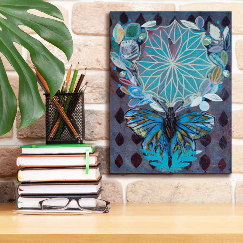 «August Midnight» par Candra Boggs, August Grove, H 16 po x l 12 po x P 0,75 po