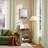 Grommet Linen Semi-Sheer Striped Curtains-517036139-517036149