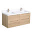Meuble-lavabo mural avec lavabo et 4 tiroirs-1672791395