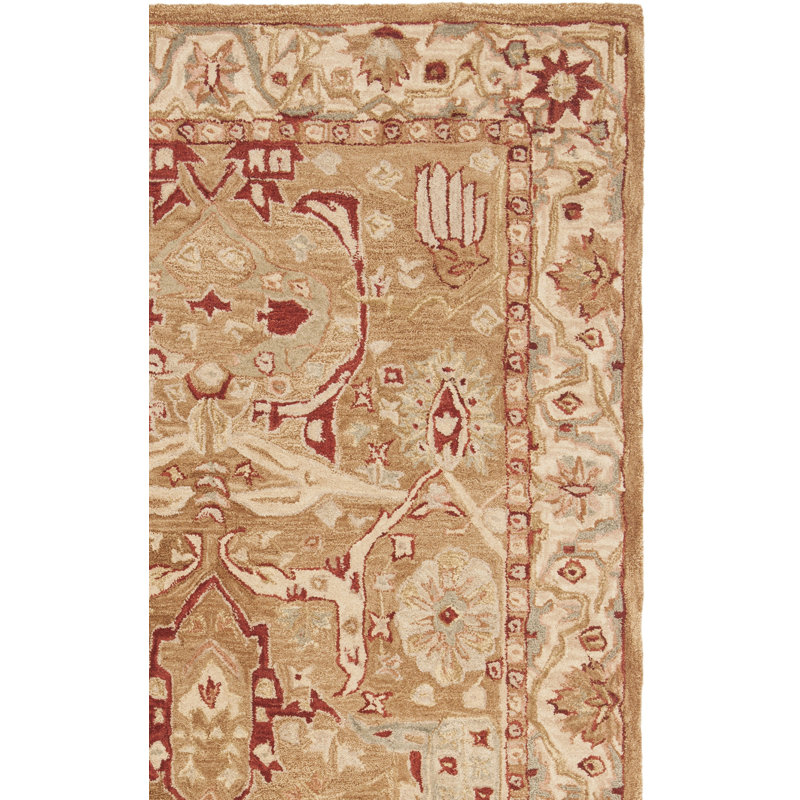 Tapis oriental en laine touffeté à la main Tingley, Rectangle de 5 pi x 8 pi