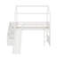 Lit mezzanine simple avec glissade-491878443