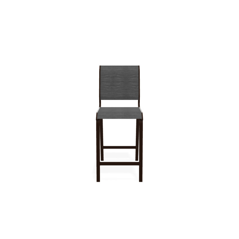 Tabouret de bar 26 po Holna, Kona texturé, Gris anthracite Collect