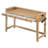 4-Piece Dining Table Set For 3, Retro Kitchen Table And Chairs Set With 3 Storage Drawers, Ideal For Small Spaces (Dining Set)-2011302404