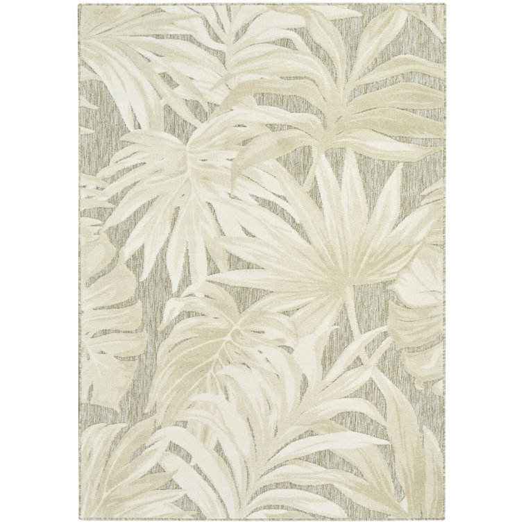 Clemencio Ivory Sage Modern Rug