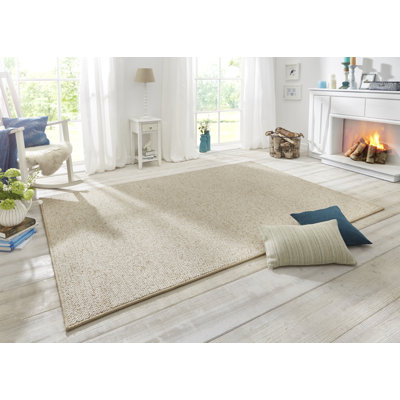 Wolly Tufted Cream Rug
