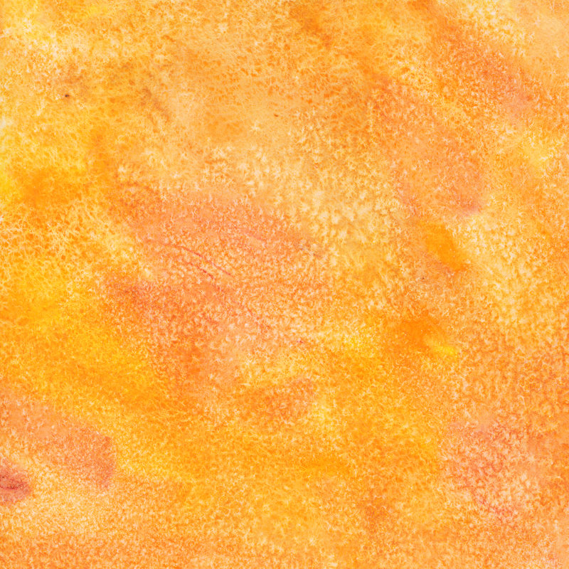 Orange Watercolor Background by SvetlanaK - Wrapped Canvas Print, 91cm H x 91cm W