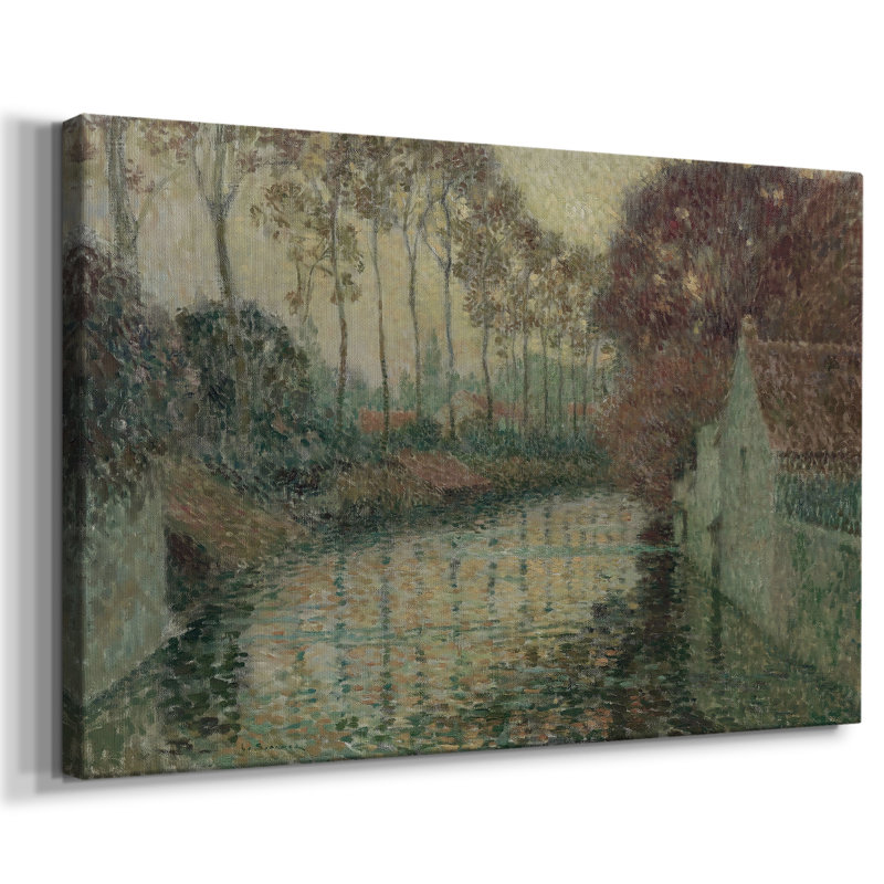 Paysages rétro-CCLxxi -Galerie enveloppée Cavas, 18 x 27