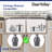 DeerValley 33" L X 20" W Double Basin Workstation Farmhouse Kitchen Sink With Sink Grid, Cutting Board And Dish-Drying Rack-101798384