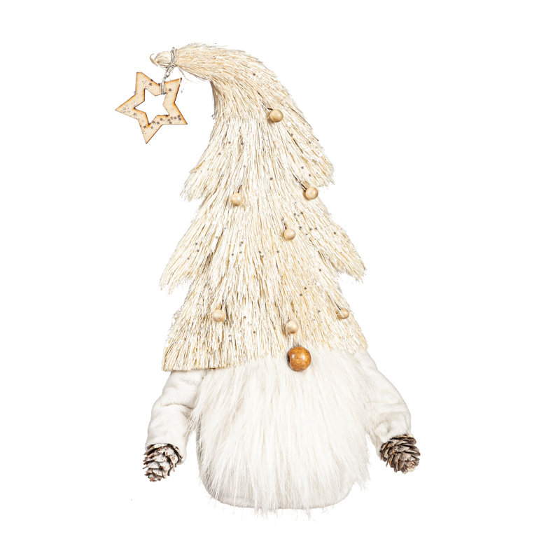 Décoration de table artificielle 12 "Snowy Gnome