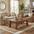 Durango 48" Coffee Table, Natural-616610726