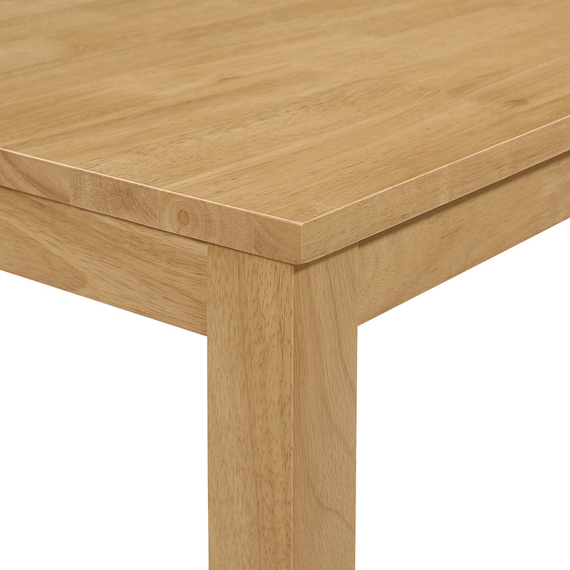 Ahwahnee Solid Wood Dining Table, Light Oak