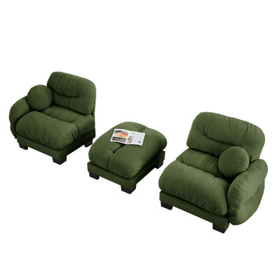 Compression Cozy Chenille Sectionals, Modern 2 Seat Modular Home Sofa