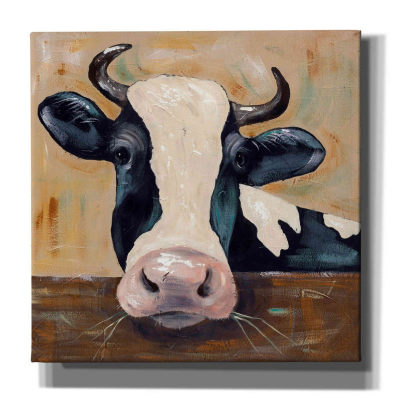 «Farm Life-Gunther», impression sur toile tendue, H 26 po x l 26 po x P 1,5 po