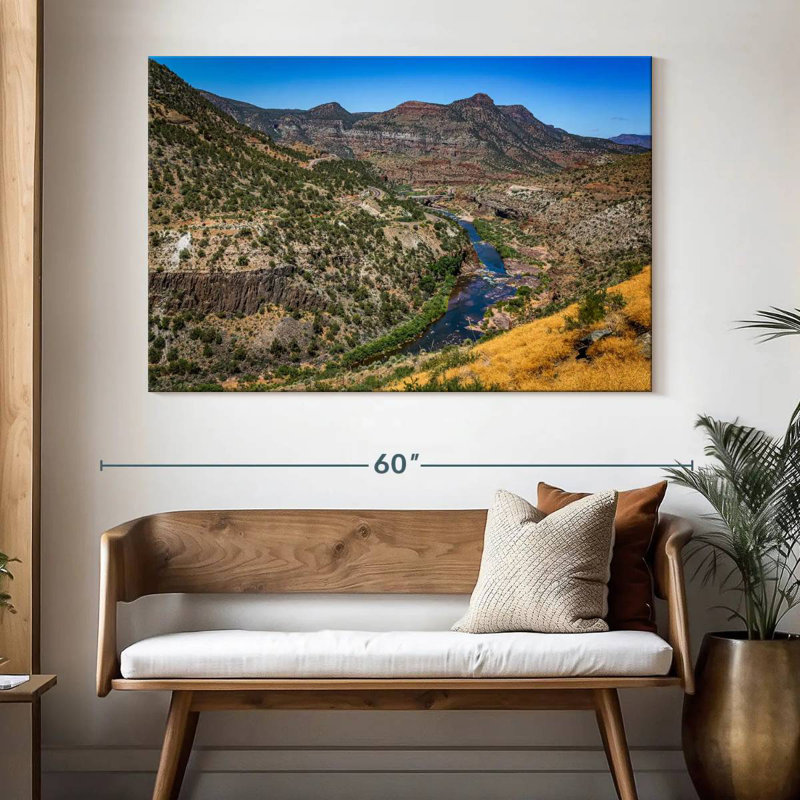 Alvord Salt River Canyon, 34" H x 51" W
