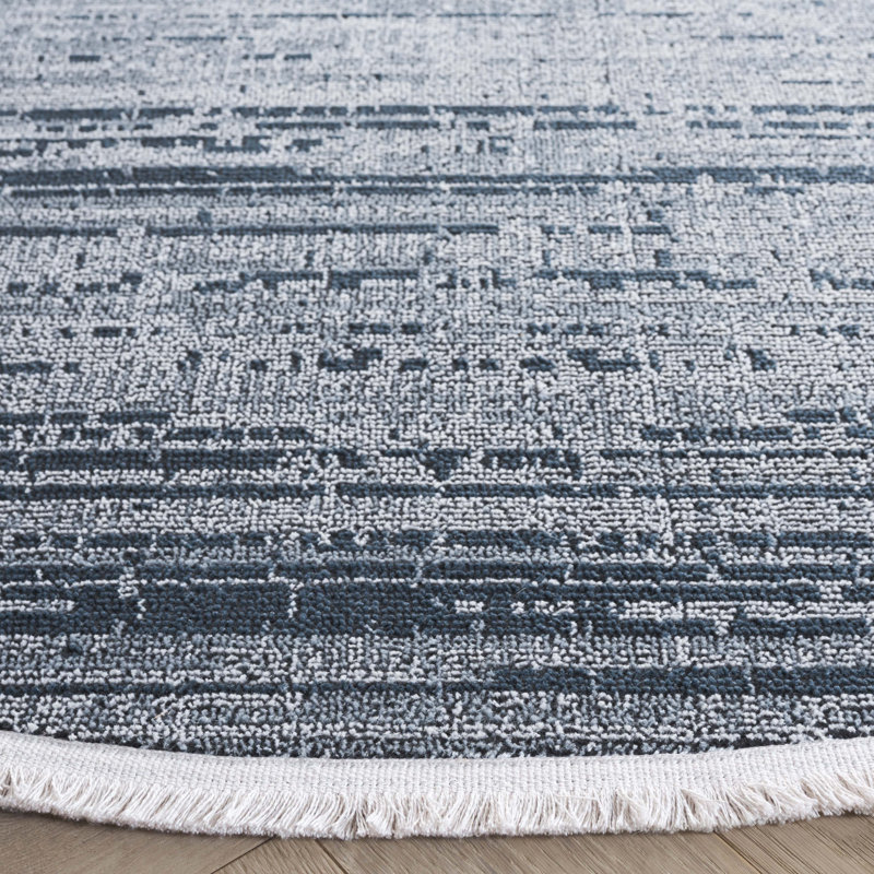 Rosalba Performance Abstract Rug, Round 6'7"