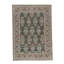 Hand-Knotted High-Quality Pink and Green Area Rug