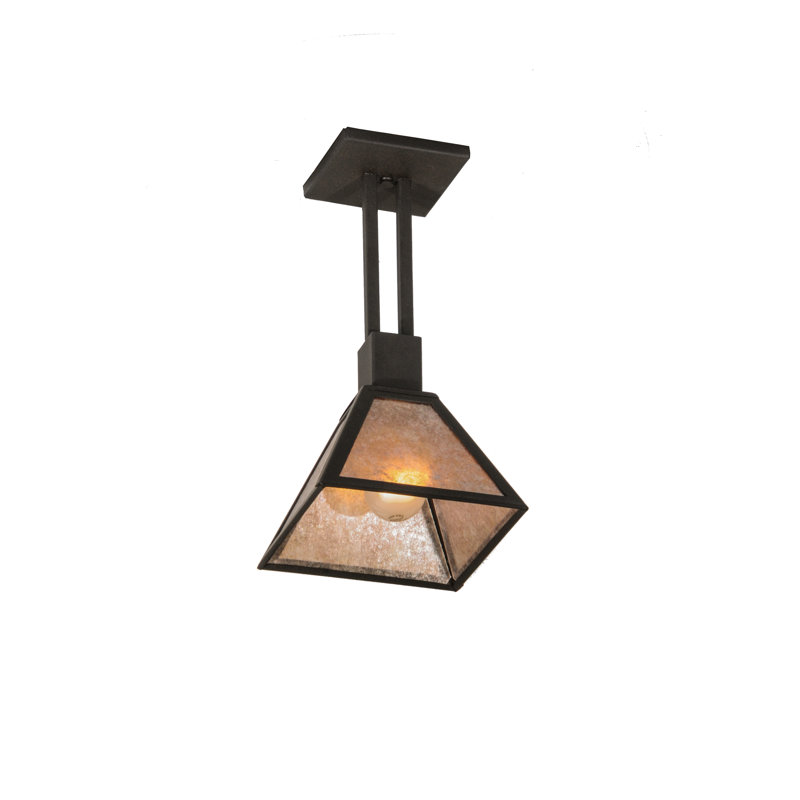 Luminaire suspendu conique unique à 1 lumière