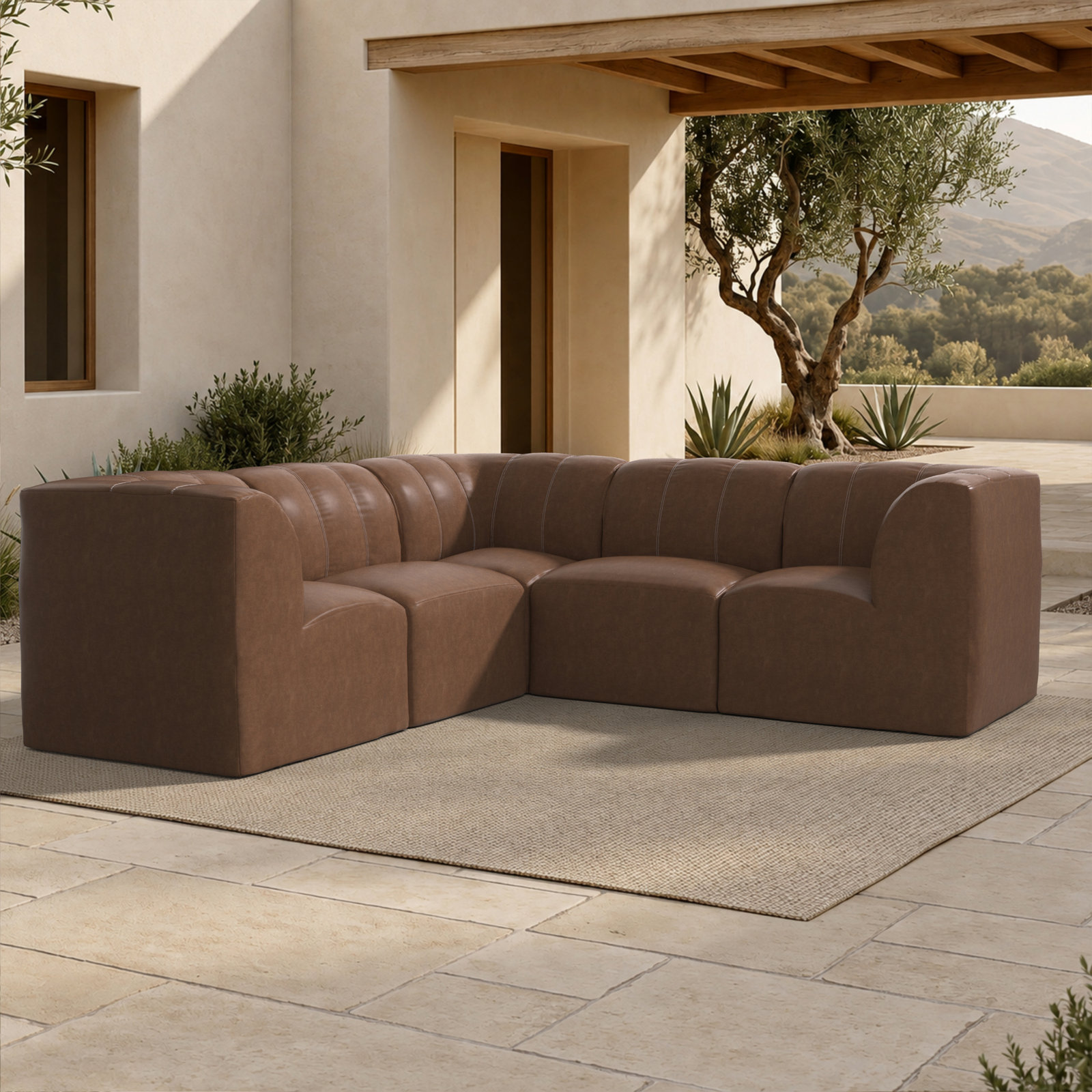 Praia 124" Patio Sectional