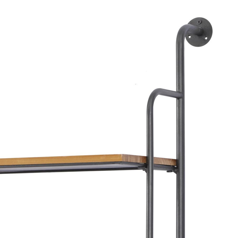 Metal 5 Shelves Wall Shelf