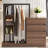 Vasilia Wardrobe with 4 Drawers, 3 Open Compartments and Multiple Shelves-1251815862