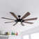 Rogers 68'' Ceiling Fan with LED Lights