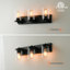 Luminaire de meuble-lavabo avec abat-jour en verre transparent Cleofas-1838074016-1815601056