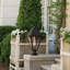 Endsley Single Light Outdoor Aluminum Post Mount Lantern