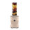 Mixeur mélangeur 20 oz, 2 pots en verre de 10 oz, lames en acier inoxydable, fonction à impulsion et moteur de 600 watts (rose)