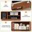 Rectangular TV Stand for TVs up to 60" with Open Shelf & Closed Storage Cabinet-1168167931