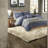 Premium Striped Bedding Sets In Polyester, Modern Blue Grey Comfort For Home