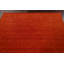Tapis orange en laine noué à la main Gabbeh 7 x 10