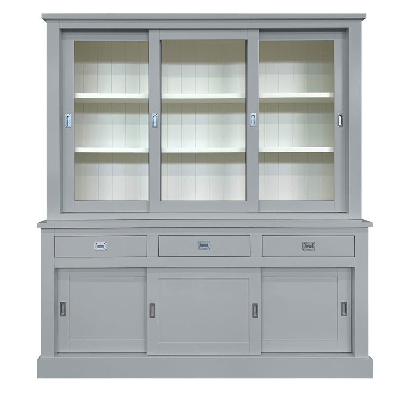 Lemire Display Cabinet, Window Grey