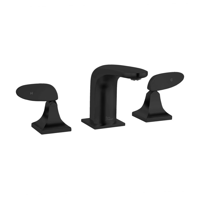 Château 8 in. Widespread, 2-Handle, Bathroom Faucet, Matte Black