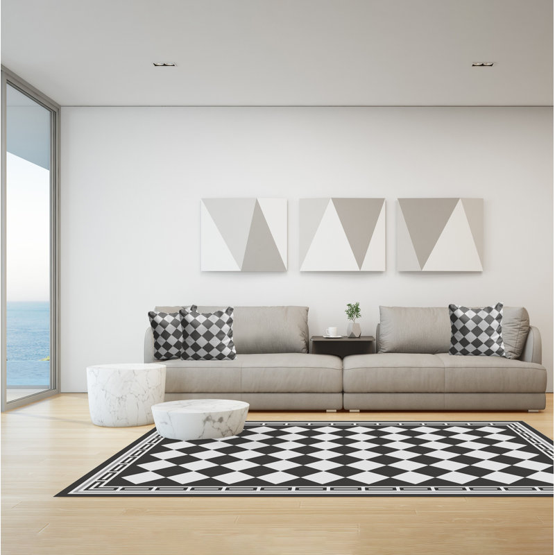 Fridah Geometric Area Rug, Rectangle 155 x 230cm