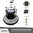 13" Multi-Purpose Commercial Floor Buffer Polisher Machine  Clean, Buff, and Polish with Ease Ideal for Carpets Too Includes Optional Solution Tank, 2 Brushes