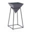 Modern Side Table Accent Table End Table Living Room Small Table Minimalist Black Design
