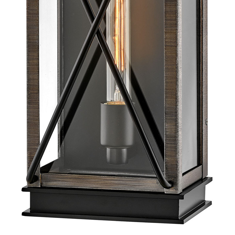 Montecito Medium Wall Mount Lantern, 18.75" H x 7.5" W x 6.5" D