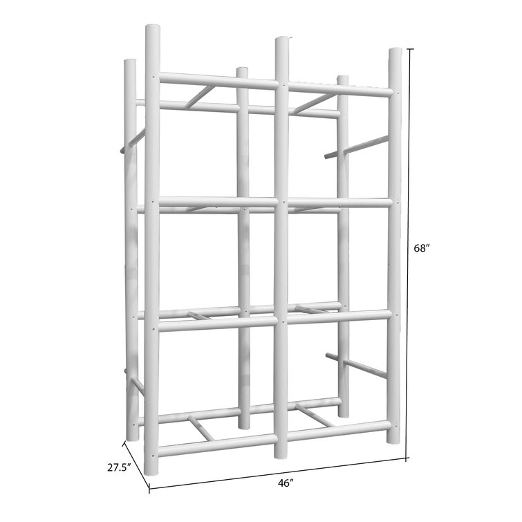 Neoga 46'' W Plastic Storage Rack