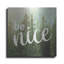 «Be Nice» par Marla Rae, art mural en métal-1395428544