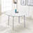 Dilbag Round Metal Base Dining Table