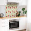 Klaus 30cm x 30cm PVC Mosaic Tile in Red