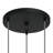 Amedeo 3 - Light Black Cluster Pendant UL Certified