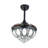 36'' Crystal Ceiling Fan Light with Remote Control