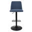 Tabouret de comptoir pivotant rembourré à base ronde (ensemble de 6)-1582044845