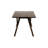 Acacia Solid Wood Base Dining Table-1915979068