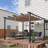 Outdoor Retractable Pergola Canopy, Aluminum Patio Pergola, Backyard Shade Shelter  Porch Party, Garden, Grill Gazebo --1491859663